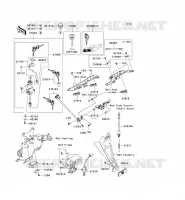 SWITCH voor Kawasaki Z750 ABS 2009