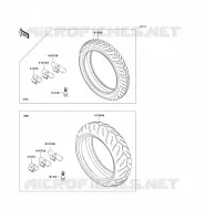 TIRES voor Kawasaki Z750 ABS 2009