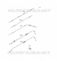 CABLES voor Kawasaki Z750 ABS 2011