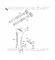 CAMSHAFT   TENSIONER voor Kawasaki Z750 ABS 2011