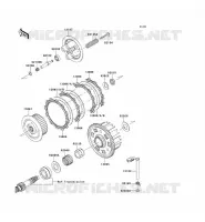 CLUTCH voor Kawasaki Z750 ABS 2011