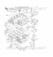 CRANKCASE(S) voor Kawasaki Z750 ABS 2011