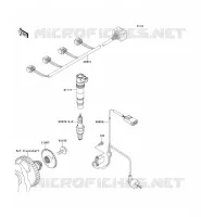 IGNITION SYSTEM voor Kawasaki Z750 ABS 2011