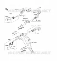 INDICATORS voor Kawasaki Z750 ABS 2011