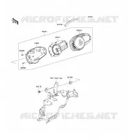 METERS voor Kawasaki Z750 ABS 2011