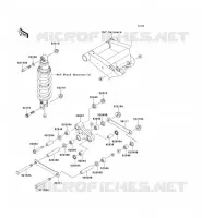 SUSPENSION voor Kawasaki Z750 ABS 2011