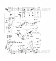 SWITCH voor Kawasaki Z750 ABS 2011