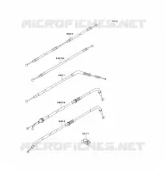 CABLES voor Kawasaki Z750 ABS 2011