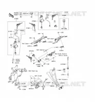 SWITCH voor Kawasaki Z750 ABS 2011