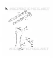 CAMSHAFT   TENSIONER voor Kawasaki Z750 ABS 2011