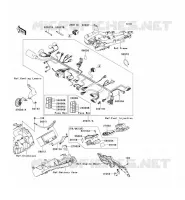 CHASSIS ELECTRICAL EQUIPMENT voor Kawasaki Z750 ABS 2011