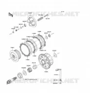 CLUTCH voor Kawasaki Z750 ABS 2011