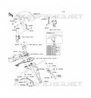 FENDER voor Kawasaki Z750 ABS 2011