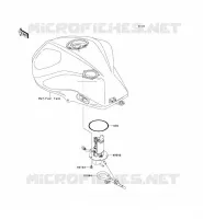 FUEL PUMP voor Kawasaki Z750 ABS 2011