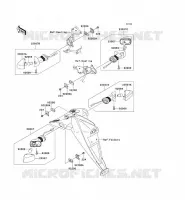 INDICATORS voor Kawasaki Z750 ABS 2011