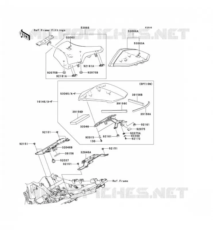 SEAT Kawasaki MOTOS 750 2012 Z750 ABS  ZR750MCF