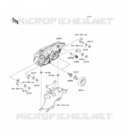 LENS(S) voor Kawasaki Z750R 2012