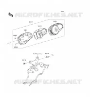 METERS voor Kawasaki Z750R 2012