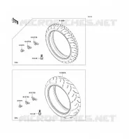 TIRES voor Kawasaki Z750R 2012