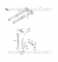 CAMSHAFT   TENSIONER voor Kawasaki Z750R 2012