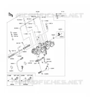 CARBURETOR voor Kawasaki Z750R 2012