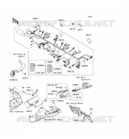 CHASSIS ELECTRICAL EQUIPMENT voor Kawasaki Z750R 2012