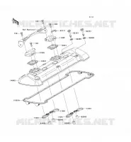 CYLINDER HEAD COVER voor Kawasaki Z750R 2012