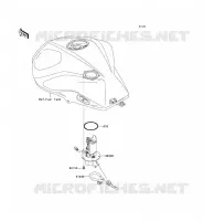 FUEL PUMP voor Kawasaki Z750R 2012