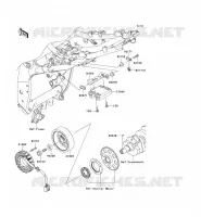 GENERATOR voor Kawasaki Z750R 2012