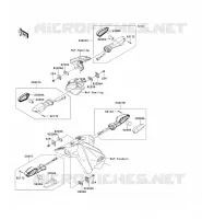 INDICATORS voor Kawasaki Z750R 2012