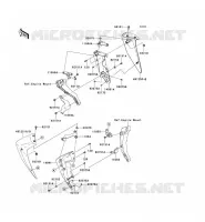 LOWER COWLING voor Kawasaki Z750R 2012