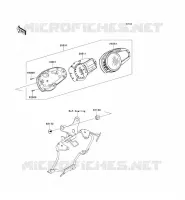 METERS voor Kawasaki Z750R 2012