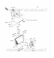 RADIATOR voor Kawasaki Z750R 2012