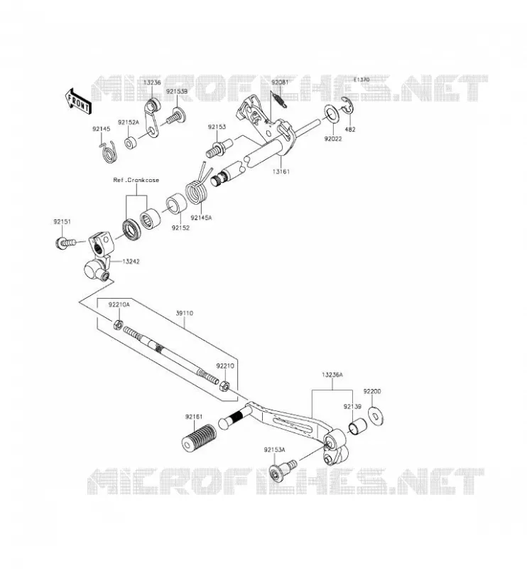 SHIFT Kawasaki MOTOS 800 2014 Z800  ZR800AEF