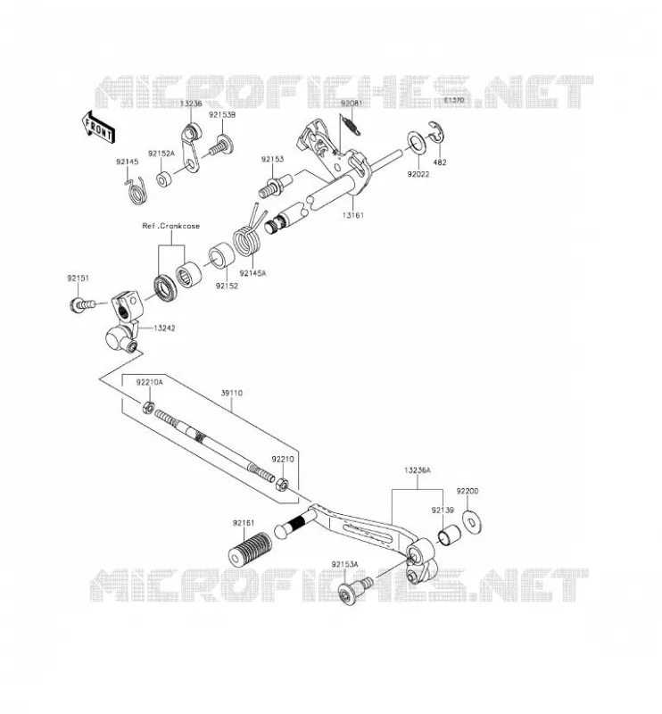 SHIFT Kawasaki MOTOS 800 2014 Z800  ZR800AEF