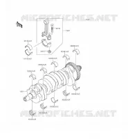CRANKSHAFT  800 kawasaki-motorfietsen 2014 Z800 ABS B_10