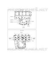 CRANKCASE BOLT voor Kawasaki Z800 ABS 2015