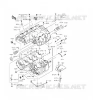 CRANKCASE(S) voor Kawasaki Z800 ABS 2015