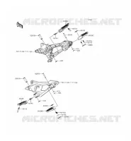 FOOTREST voor Kawasaki Z800 ABS 2015
