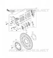 FRONT BRAKE voor Kawasaki Z800 ABS 2015