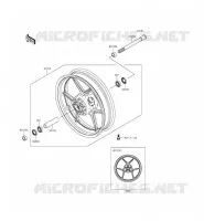 FRONT HUB voor Kawasaki Z800 ABS 2015