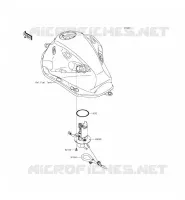 FUEL PUMP voor Kawasaki Z800 ABS 2015