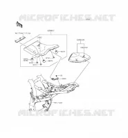SEAT voor Kawasaki Z800 ABS 2015