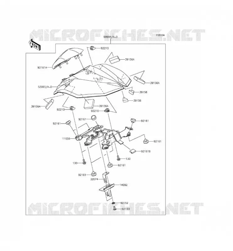 ACCESSORY (COUVRE SELLE) Kawasaki MOTOS 800 2015 Z800  ZR800CFF