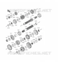 TRANSMISSION  800 kawasaki-motorfietsen 2015 Z800 ABS B_12