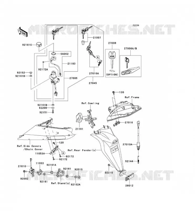 SWITCH Kawasaki MOTOS 1000 2006 NINJA ZX-10R  ZX1000D6F