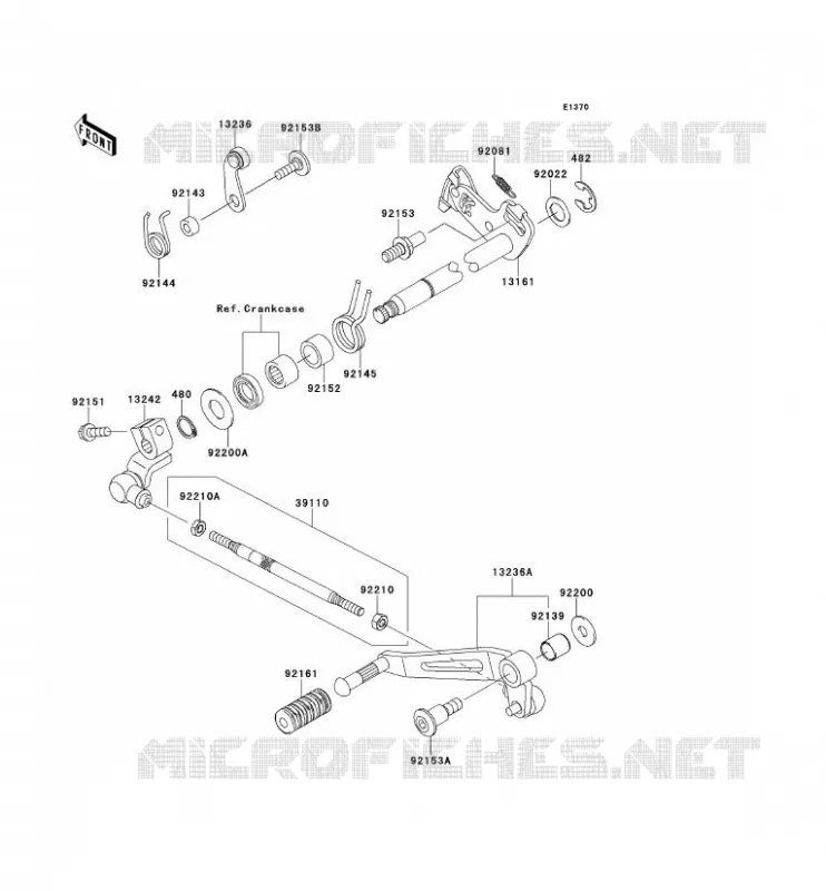 SHIFT Kawasaki MOTOS 1000 2012 Z1000SX ABS  ZX1000HCF