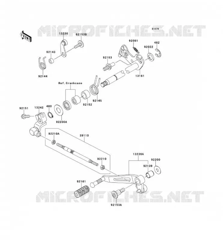 SHIFT Kawasaki MOTOS 1000 2013 Z1000SX ABS  ZX1000HDF