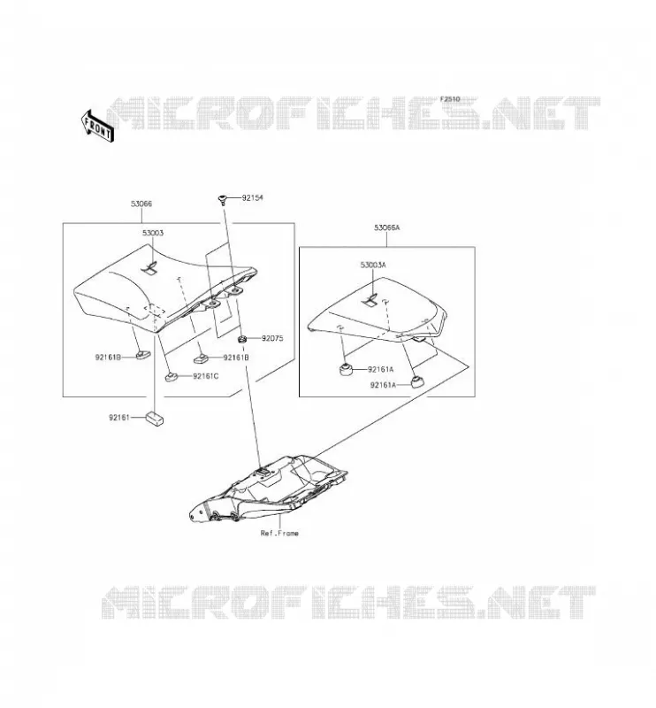 SEAT Kawasaki MOTOS 1000 2014 Z1000SX ABS  ZX1000MEF