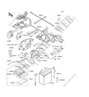 CHASSIS ELECTRICAL EQUIPMENT voor Kawasaki ZZR1100 1993
